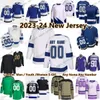 Custom S-6XL 2023-24 موسم الكلية الهوكي Jersey 91 Steven Stamkos Nikita Kucherov Andrei Vasilevskiy Brayden Point Victor Hedman Mikhail Sergachev Tanner Jeannot