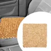 Fotelik samochodowy obejmuje maty chłodzące drewniane koraliki poduszka na okładkę biura krzesła z koralikami ciężarówki