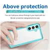 Custodia per telefono duro acrilico Clear per Samsung Galaxy S24 Ultra S24ultra S24plus Candy Color TPU Bumper Shell robusto Shock Cover -Cover.