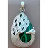 Pendentif Colliers Malachite Aventurine Lapis Lazuli Cristal Howlite Goldstone Opale Oeil de Tigre Goutte d'Eau Paon Perle PWB985