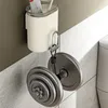 욕조 액세서리 세트 벽 전기 칫솔 홀더 욕실 주최자 및 저장 컵 펀치 화장실 액세서리 없음