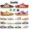 Mit Box Gazelle Sneakers Basketballschuhe Sportschuhe Casual Style Schuhe 2023 neu gerade erschienen Vegan Black White Gum Herren Blau Beige Größe 36-45