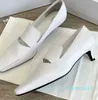New Pure Original Fashion Commuter Small Leather Shoes Square Headed Open Smiling Thread Empty Cat Track Shoes Female