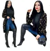 Cardigan camisola feminina designer casaco moda clássico com capuz casual manga longa suéteres das mulheres malha com capuz roupas