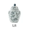 Vorratsflaschen, Keramik, Ingwerglas, traditioneller, exquisiter Zinntempel für Wohnzimmerdekoration