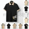 Men's Polos Summer Designer Polo Shirt Bb Men Tshirt Womens Luxury Designers for Tops Letter Polos Embroidery Tshirts Clothing Short Sleeved Large Tees