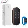 Smart Lock Smart digital cerradura inteligente door lock keyless combination locker lock for cabinetsL231116