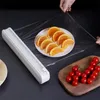 Other Kitchen Tools Professional Vacuum Sealer Machine Automatic Food Plastic Wrap Cutter Dispenser High Quality Household Packaging 231116