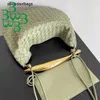 Sardinentasche BottegaaVenetas Handtaschen 6b Woven Series Damen Doppelseitiges Schaffell 2024 Neue große europäische und amerikanische Mode NMYL