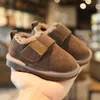 Baby-Baumwollschuhe, Winter, Kaschmir, warme Kinder-Schneestiefel, Jungen, Kinder-Baumwollstiefel, Kleinkinder, Lauflernschuhe