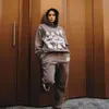 Sweatshirts Erkek Kadın Tasarımcı Hoodies Moda Sokak Giyim Kırık Gezegen Köpük 3D Baskı Çok Yönlü Yüksek Sokak Kapşonlu Hoodies Erkek Kadınları