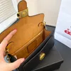 Üst İnci Tasarımcı Çantalar Göğüs Omuz Çantası Kadınlar Vintage El Çantaları Orijinal Deri Çanta WOC Cüzdan Kart Çanta Deseni Yüksek Qulity Crossbody Ladies Marka Cüzdan