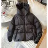 Giacca Monclair Donna Classic Brand Donna PRAD1A Piumino corto con cappuccio Giacca da uomo Parka Moda Triangolo invertito Giacche da uomo