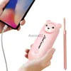 Space Heaters Hand Warmer Power Bank Heater 2 In1 Pocket Winter Heating Portable Reusable Double Sided Quick Electric Heating Pad Animal Shape YQ231116