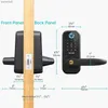 Inteligentny blokadę Hornbill Bluetooth Link palców inteligentny blokada drzwi Biometryczne elektroniczne uchwyt Deadbolt Blops bezkluczykowy wpis Smart Home Securityl231116