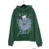 Sweatshirts Mense Womens Designer Hoodies Fashion Streetwear Young Thug Star samma sp5der 555555 Hoodie Spider Web Print Trendy