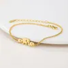 Bedelarmbanden 14k goud vergulde armband voor vrouwen kleur olifant armbanden Animal Lover's Engagement sieraden accessoires