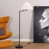 Stehlampen Lampe Ins Vintage Plissee Stoffbezug Wohnzimmer El Modell Schlafzimmer Nachttisch Nordische Atmosphäre