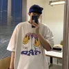 メンズTシャツ夏の半袖Tシャツメン用特大のファッション漫画グラフィックトップラグジュアリー男性Tシャツ服