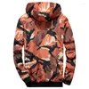 Herren Jacken Camouflage Jacke Herren Mode Windjacke Trend Jugend Hip Hop Streetwear Mit Kapuze Student Sportswear Class ClothesMen's