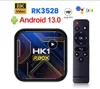 HK1 RBOX K8S Android 13 TV BOX RK3528 64GB 32GB 16GB 2.4G 5G WIFI BT4.0 8K lecteur multimédia de décodage vidéo décodeur récepteur