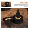 12 pezzi Strega Decor Mini cappello Halloween Puntelli decorativi Fai da te Accessorio Accessori Cappelli per bottiglie Cappellini in feltro 230920