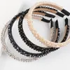 Hair band Shiny Girl Luxury Rhinestone Hair Band Diamond Ring Hair Ornament Women's Crystal Headband 231115