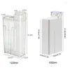 Storage Bottles Laundry Powder Container Detergent Bin Dispenser For Liquid Fabric Softener Organizer With Measuring Lid
