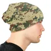 Berets Hip Hop Winter Warm Women Men Knitted Hats Unisex Adult Vintage Camo Skullies Beanies Caps Military Army Camouflage Bonnet