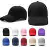 Ball Caps Casual Solid Hats Pure Color Black Cap For Men Women Unisex Blank Baseball Plain Bboy Snapback