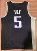 Mens Basketball City Vintage Jason Williams Jersey 55 Chris Webber 4 DeAaron Fox 5 All Stitched Earned Association Ademend Statement Icoon voor sportfans Shirt