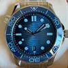 مشاهدة الخزف الإطار الصيفي الأزرق الأزرق Rologio Blue 42mm رجال رجالي الساعات الحركة الميكانيكية أوتوماتيكية ساعة الرسغ