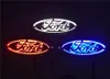 For FOCUS 2 3 MONDEO Kuga New 5D Auto logo Badge Lamp Special modified car logo LED light 14.5cm*5.6cm Blue/Red/White5851070