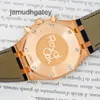 Orologio da uomo AP Swiss Luxury Watch Royal Oak 26331or.oo.d315cr.01 Orologio meccanico automatico in pelle blu 41mm Set completo 19