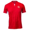 Nazionale 23 24 Malta Soccer Jerseys 2023 2024 Home Red Classic Football Shirts Europa 2024 Uniforme manica corta camesita de futol mykit