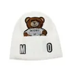 Chapeau de marque de créateur hiver unisexe crâne casquettes cachemire bonnets décontracté extérieur chaud tricot chapeaux couple casquette multicolore mode lettres ours bonnets