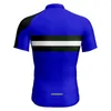 T-shirts pour hommes Hommes Maillot de cyclisme à manches courtes de haute qualité Solid Zipper Vêtements de vélo