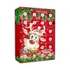 Großhandel Weihnachtsspielzeug 24 Tage Adventskalender Countdown Schlüsselanhänger Blindbox Weihnachtsbaum hängende Anhänger Dekoration Kinder Überraschungsgeschenke