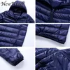 Męskie Down Parkas Newbang Plus 11xl 10xl 9xl 9xl Męska kurtka Down Ultra Light Down Jacket Men Men wiatrbreaker pióra man zima duże rozmiary j231116