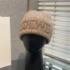 2024デザイナービーニー帽子男性用の贅沢ニットハット女性女性カジュアル帽子ユニセックス汎用カシミアカジュアルアウトドアブリムレスハットウォームカシミア帽子フィットハット
