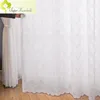 Rideau Fini Blanc Bande Vague Tulle Rideaux Pour Salon Chambre Jacquard Fenêtre Traitements Stores Sheer Cuisine Tissu