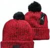 Chapéus de grife de moda marca Michael Flight Beanies Chicago 23 gorro masculino e feminino outono / inverno chapéu de malha térmica marca bonnet xadrez crânio chapéu boné quente A42
