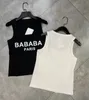 Sexy Designer Tanks Top voor Dames Vesten met Letters Zomer Mouwloze T-shirts Blouse Zwart Wit Multi Stijl Zeer kwaliteit