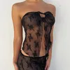 Camisoles Tanks 4x Under Shirt Women Spaghetti Strap Lace Crop Canotta senza maniche con scollo a V Top Vintage Backless Tank Boys Abbigliamento invernale