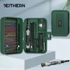 ドライバーKeithern Professional Drickdriverセット精密トルックストライアングルスクリュードライバービット多機能電子修理ハンドツールキット230414