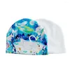 Berets DHL50pcs Sublimation DIY Blank White Kids And Adult Keep Warm Cap Winter Autumn Thermal Transfer Printing