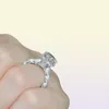 Винтажное обручальное кольцо 2018 года для женщин 3CT Analog Diamond CZ 925 Sterling Silver Women039S Кольцевой кольцо156411255376171681506