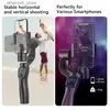 Stabilizatörler F8 3 Eksen Gimbal Handheld Stabilizer Telefon Tutucu için Video Kayıt İPhone Stabiler Cep Telefonu Gimbal Akıllı Telefon Yeni Q231117