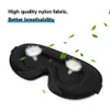 Sleep Masks Silk Sleeping Mask Soft Smooth for Eyes Travel Shade Cover Rest Relax Blindfold Eye Aid 231116