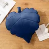 Pillow Plush Exquisite Nordic Style Throw Leaf Shape Headrest Soft Texture Sofa Decor